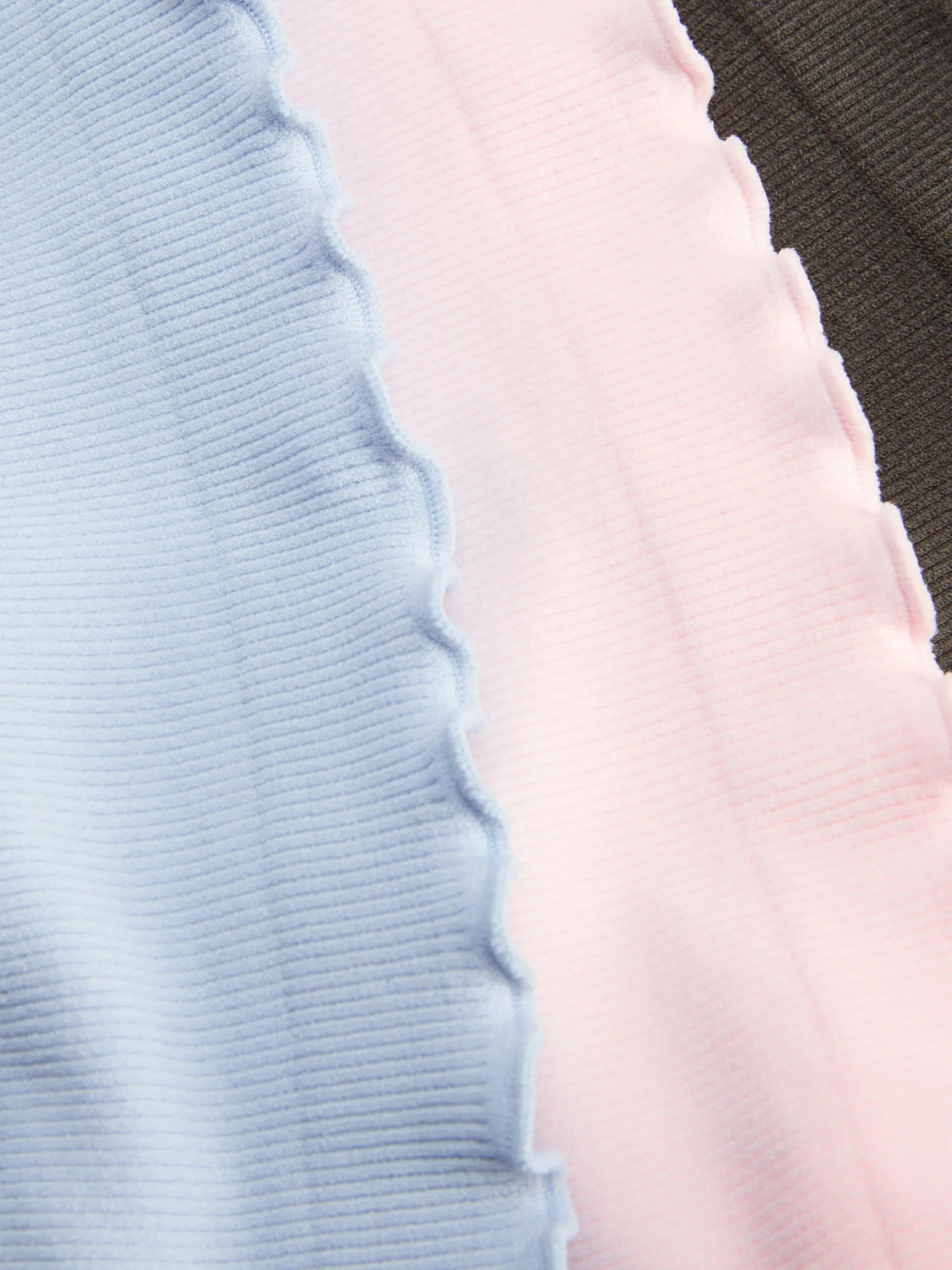 Pack De 3 Tangas Sin Costuras Con Dobladillo Rizado