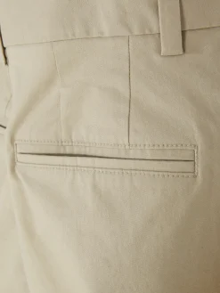 Pantalón Chino Elástico De Pernera Recta