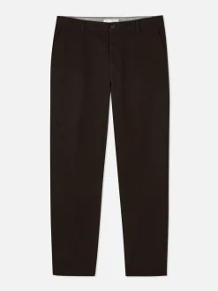 Pantalón Chino Elástico De Pernera Recta