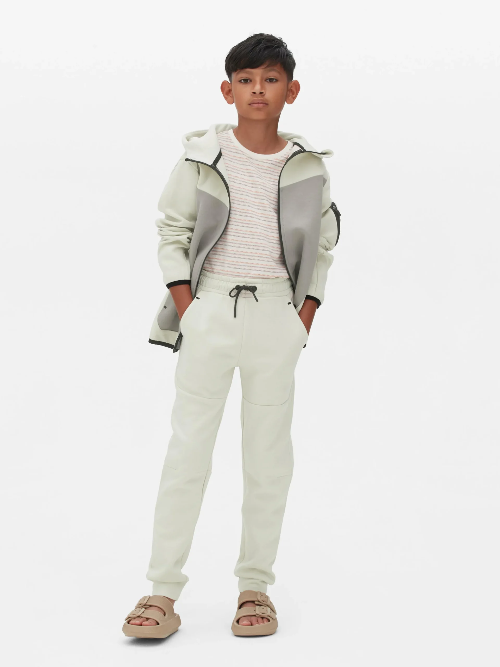 Pantalón De Chándal Con Cordón Combinable