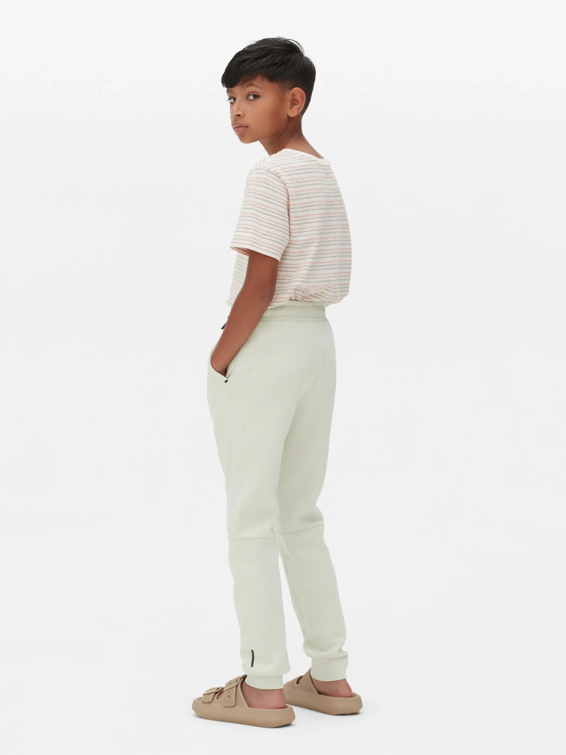 Pantalón De Chándal Con Cordón Combinable