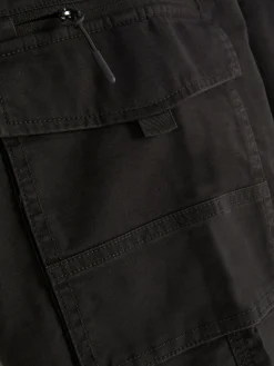 Pantalones Cargo Holgados Con Bajos Elásticos