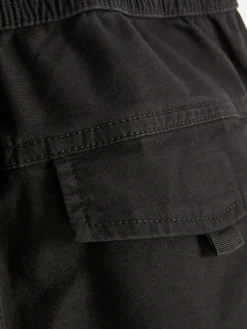 Pantalones Cargo Holgados Con Bajos Elásticos