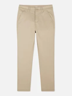 Pantalones Chinos De Corte Recto