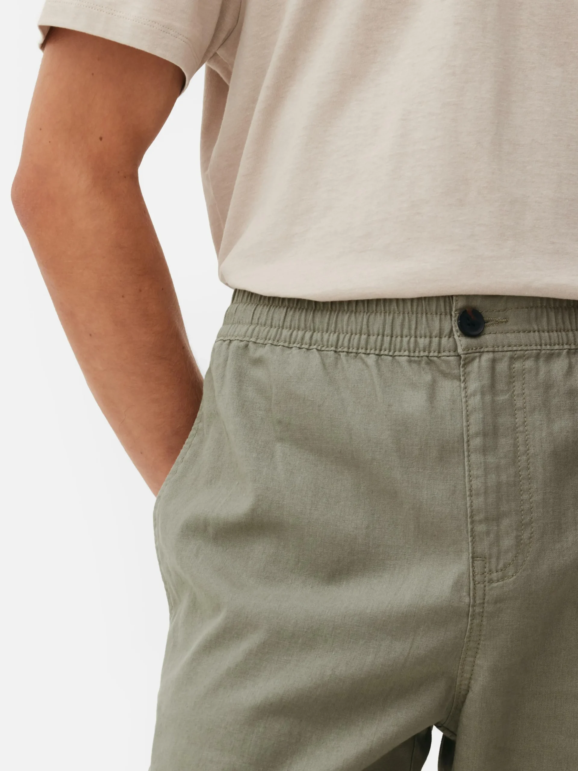 Pantalones Con Cinturilla Elástica