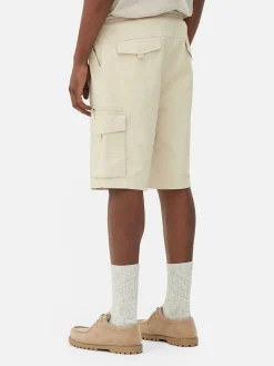 Pantalones Cortos Cargo Con Cordón De Ajuste