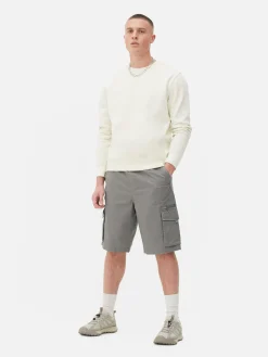 Pantalones Cortos Cargo Con Cordón De Ajuste