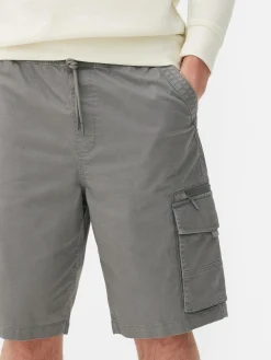 Pantalones Cortos Cargo Con Cordón De Ajuste