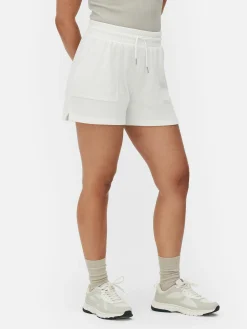 Pantalones Cortos Con Cordón Y Bolsillo De Stitch