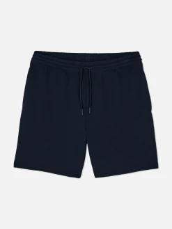 Pantalones Cortos De Pijama Otomanos Acanalados