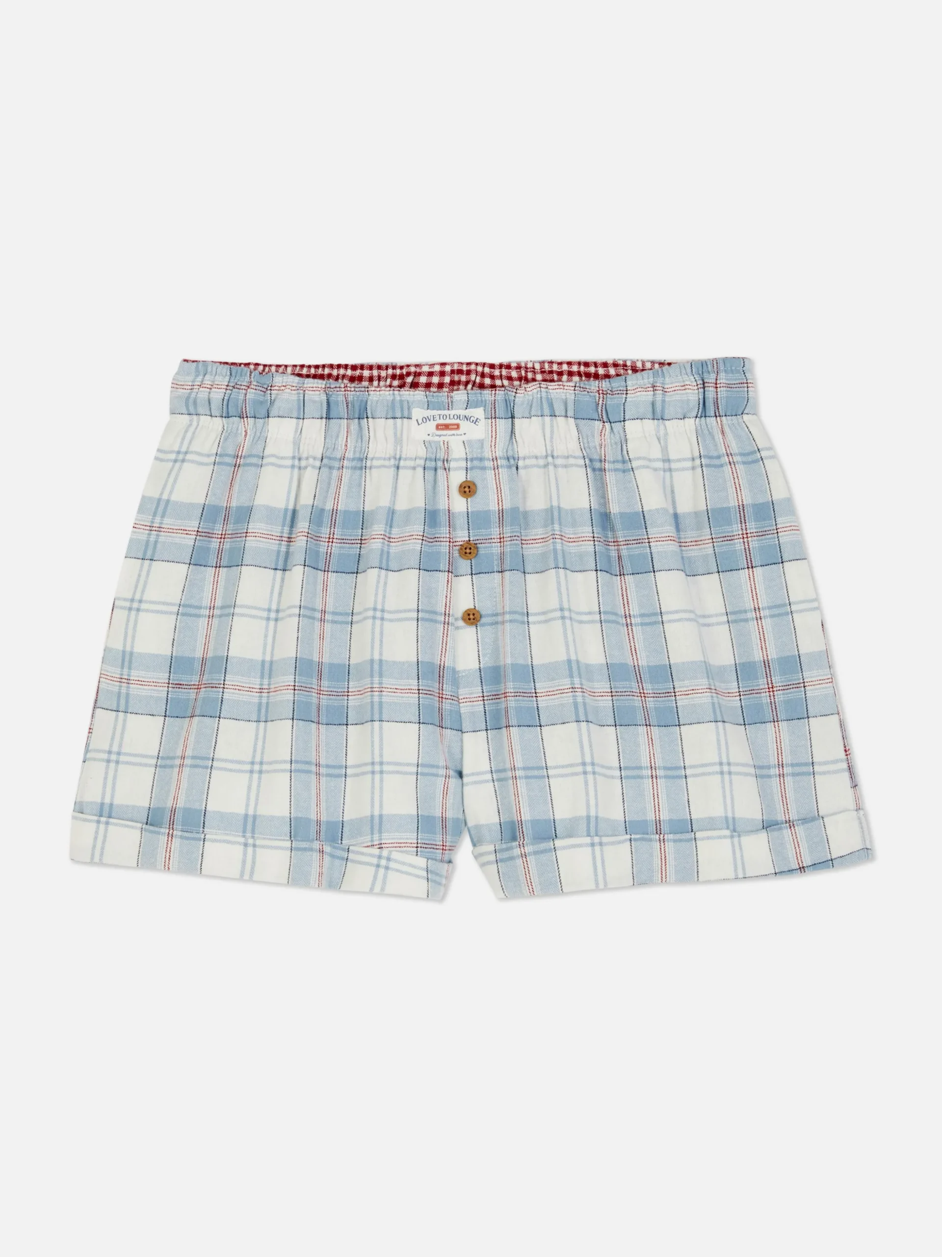 Pantalones Cortos De Pijama De Franela