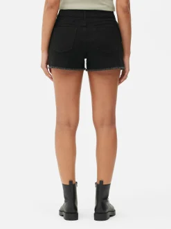 Pantalones Cortos Vaqueros Deshilachados