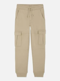 Pantalones De Chándal Cargo Con Cordón De Ajuste
