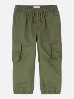 Pantalones De Chándal Cargo Con Cordón De Ajuste