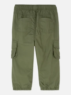 Pantalones De Chándal Cargo Con Cordón De Ajuste