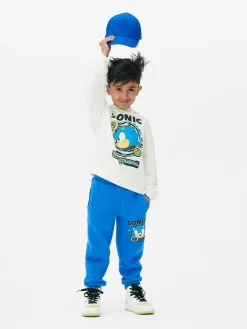 Pantalones De Chándal Con Cordón De Ajuste De Sonic El Erizo