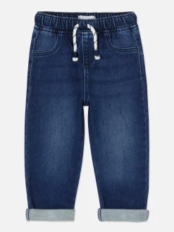 Pantalones De Chándal De Tejido Vaquero