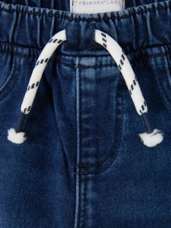 Pantalones De Chándal De Tejido Vaquero