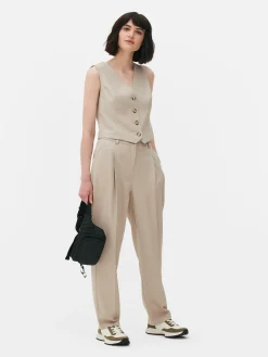 Pantalones De Vestir De Pernera Recta Para Combinar