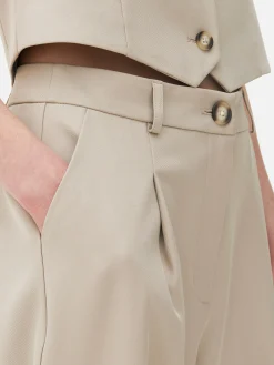 Pantalones De Vestir De Pernera Recta Para Combinar