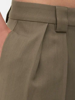 Pantalones Plisados Holgados De Rita Ora