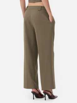 Pantalones Plisados Holgados De Rita Ora