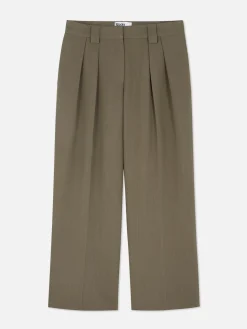 Pantalones Plisados Holgados De Rita Ora