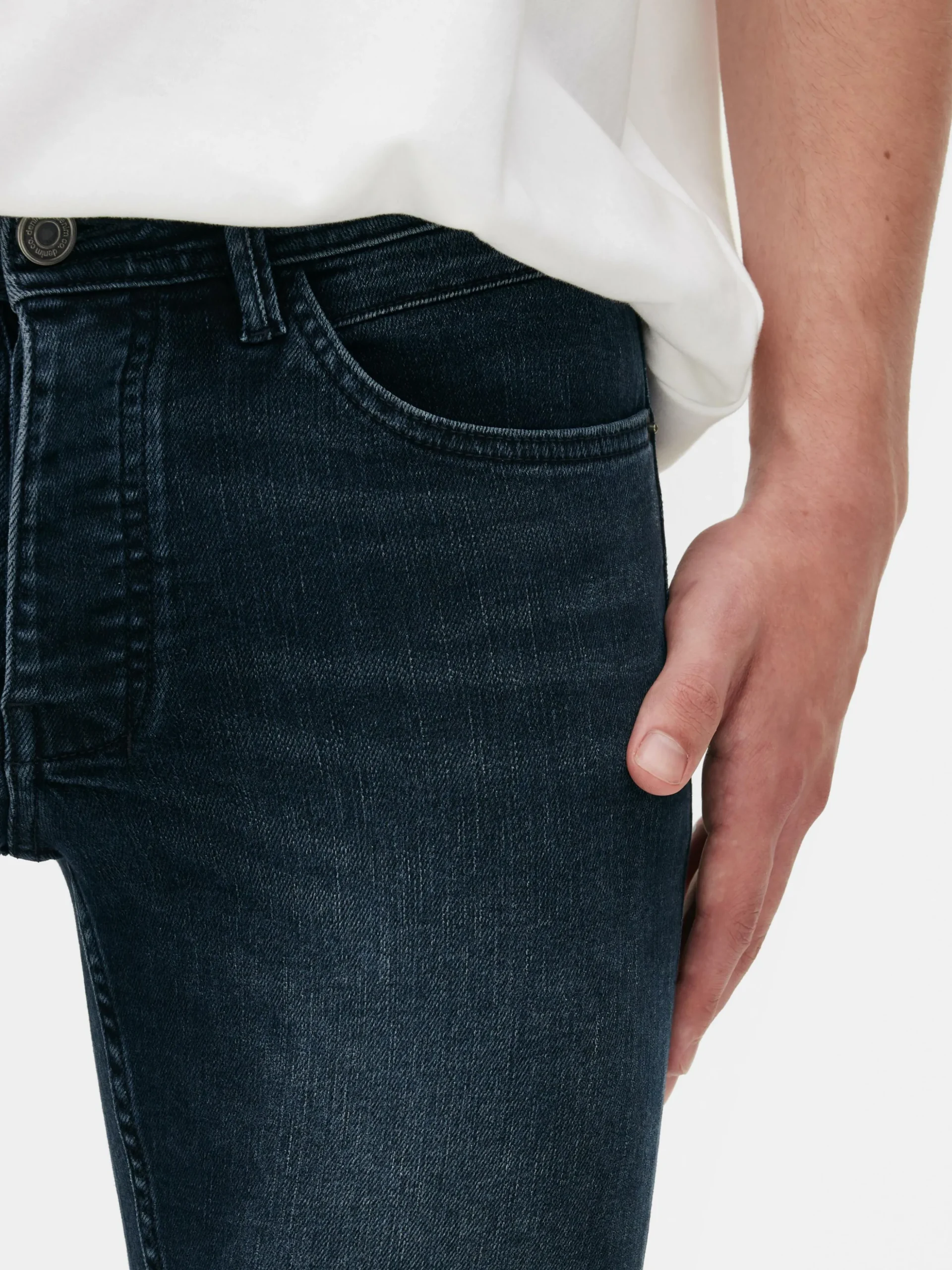 Pantalones Vaqueros De Corte Pitillo