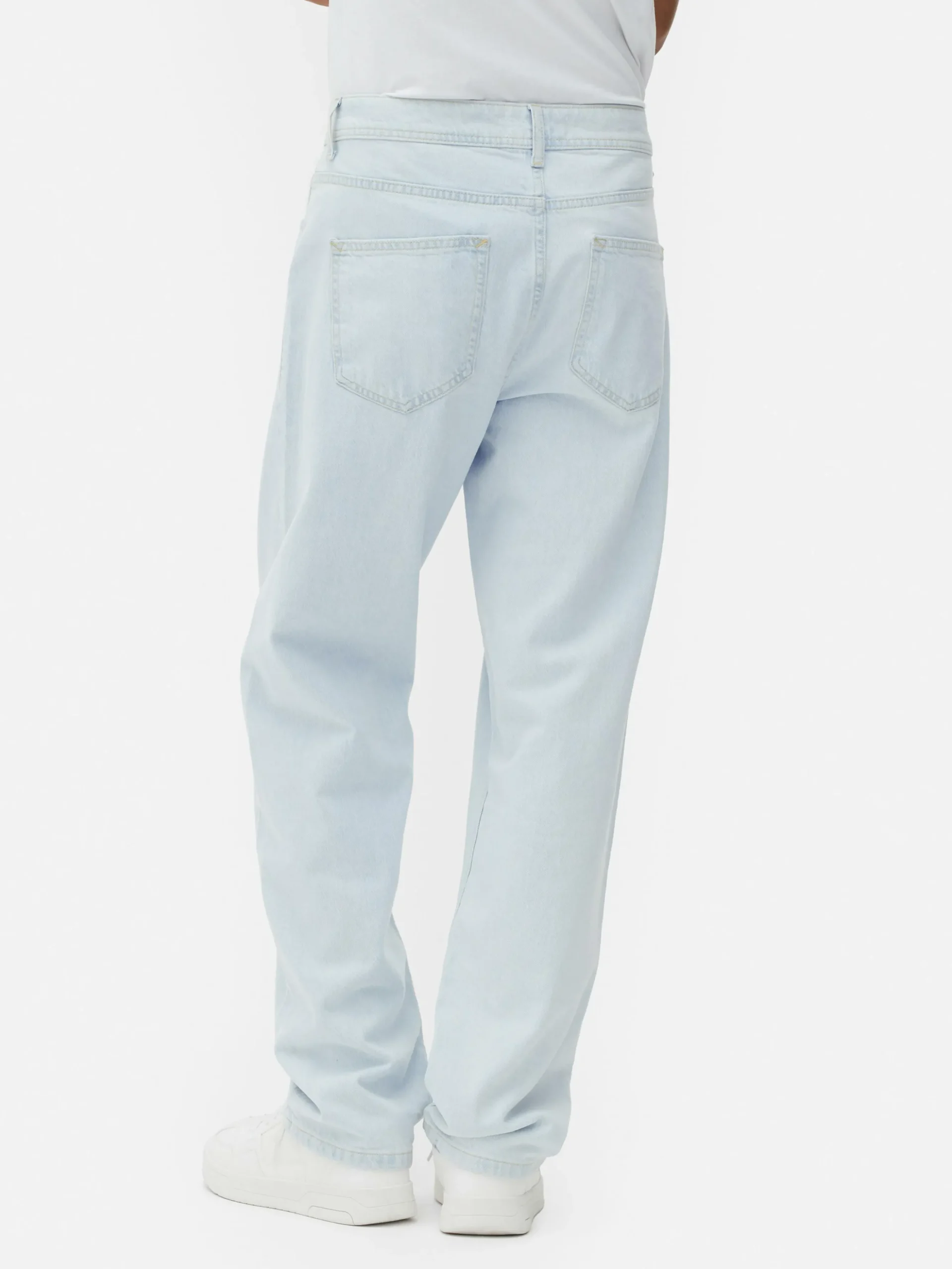 Pantalones Vaqueros De Corte Holgado