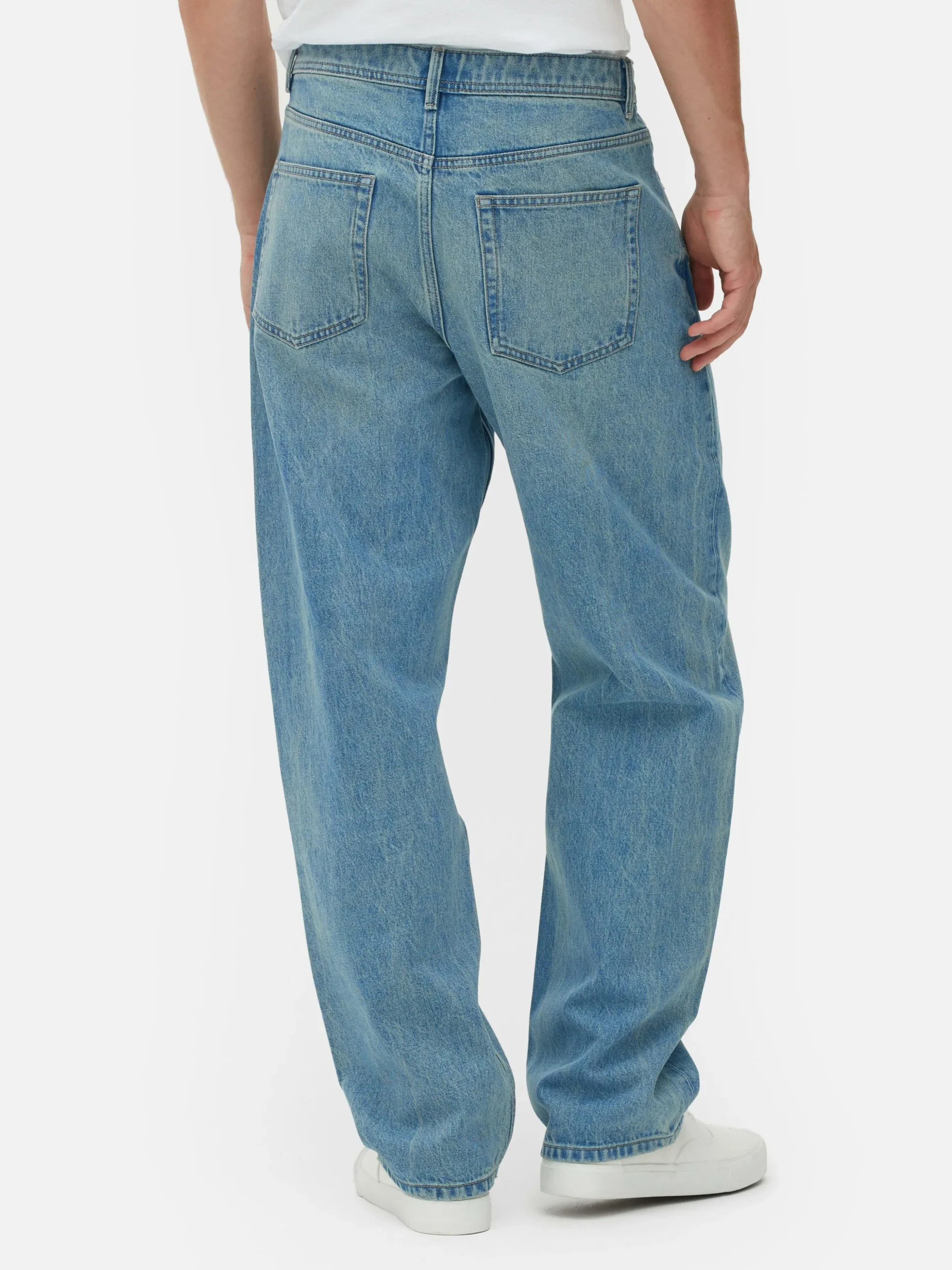 Pantalones Vaqueros De Corte Holgado