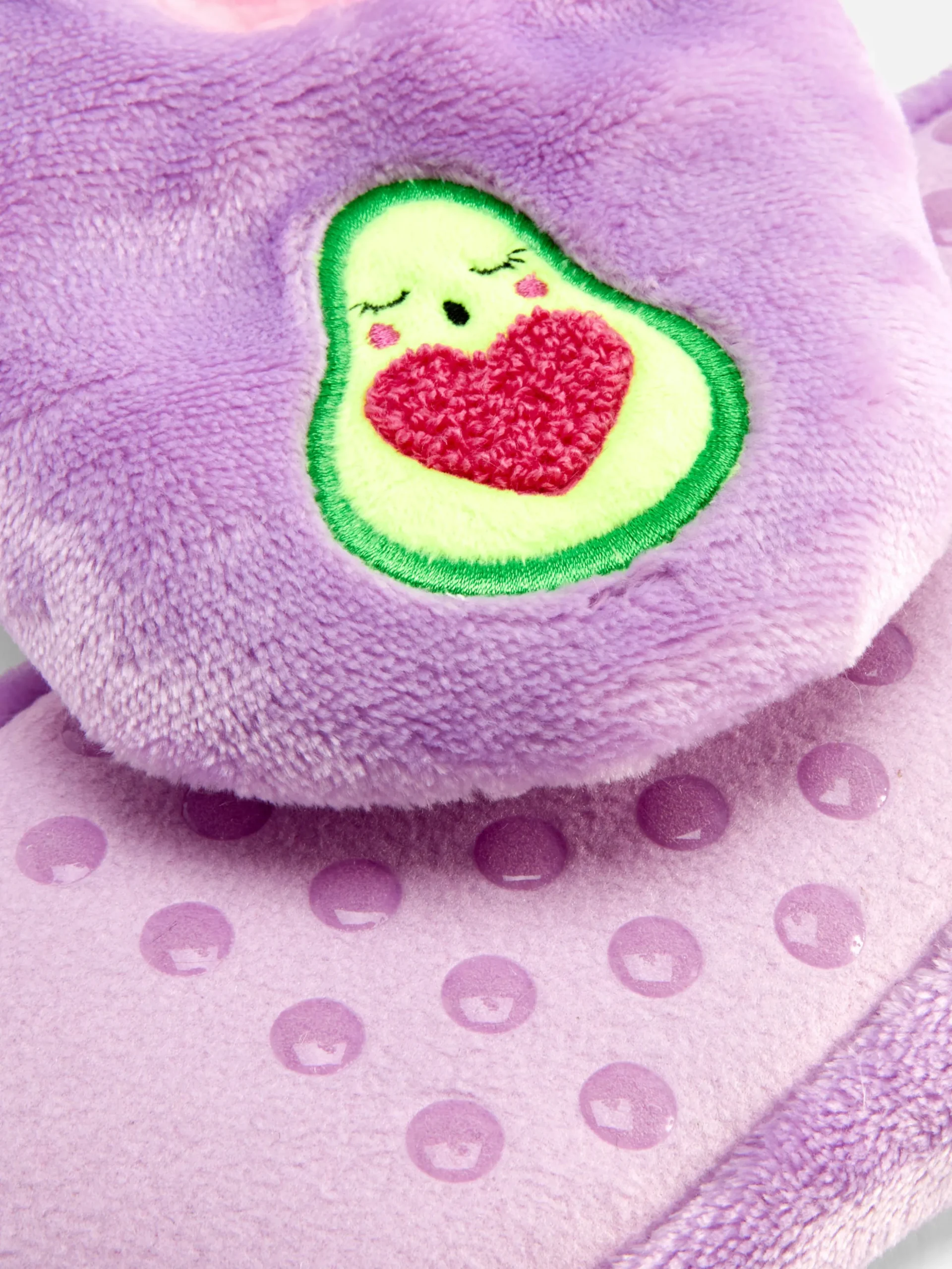 Pantuflas Con Aplicación De Aguacate