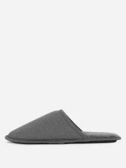 Pantuflas Con Textura Gofrada