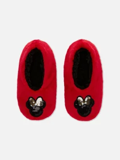 Pantuflas De Minnie Mouse De Disney