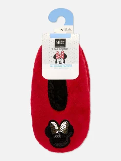 Pantuflas De Minnie Mouse De Disney