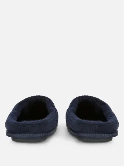 Pantuflas De Pana Destalonadas