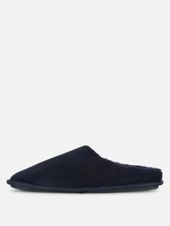 Pantuflas De Pana Destalonadas