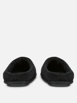 Pantuflas De Pana Destalonadas