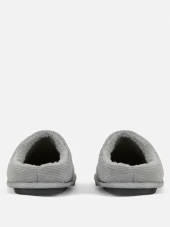 Pantuflas De Pana Destalonadas