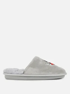 Pantuflas De Pelo De Minnie Y Mickey Mouse De Disney