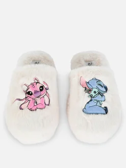 Pantuflas De Pelo De Stitch De Disney