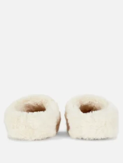 Pantuflas De Pelo Sintético