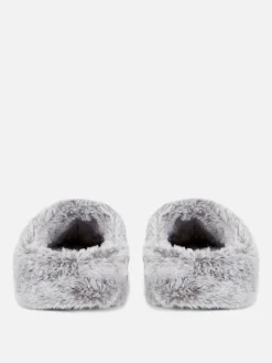 Pantuflas De Pelo Sintético