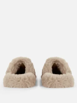 Pantuflas De Pelo Sintético