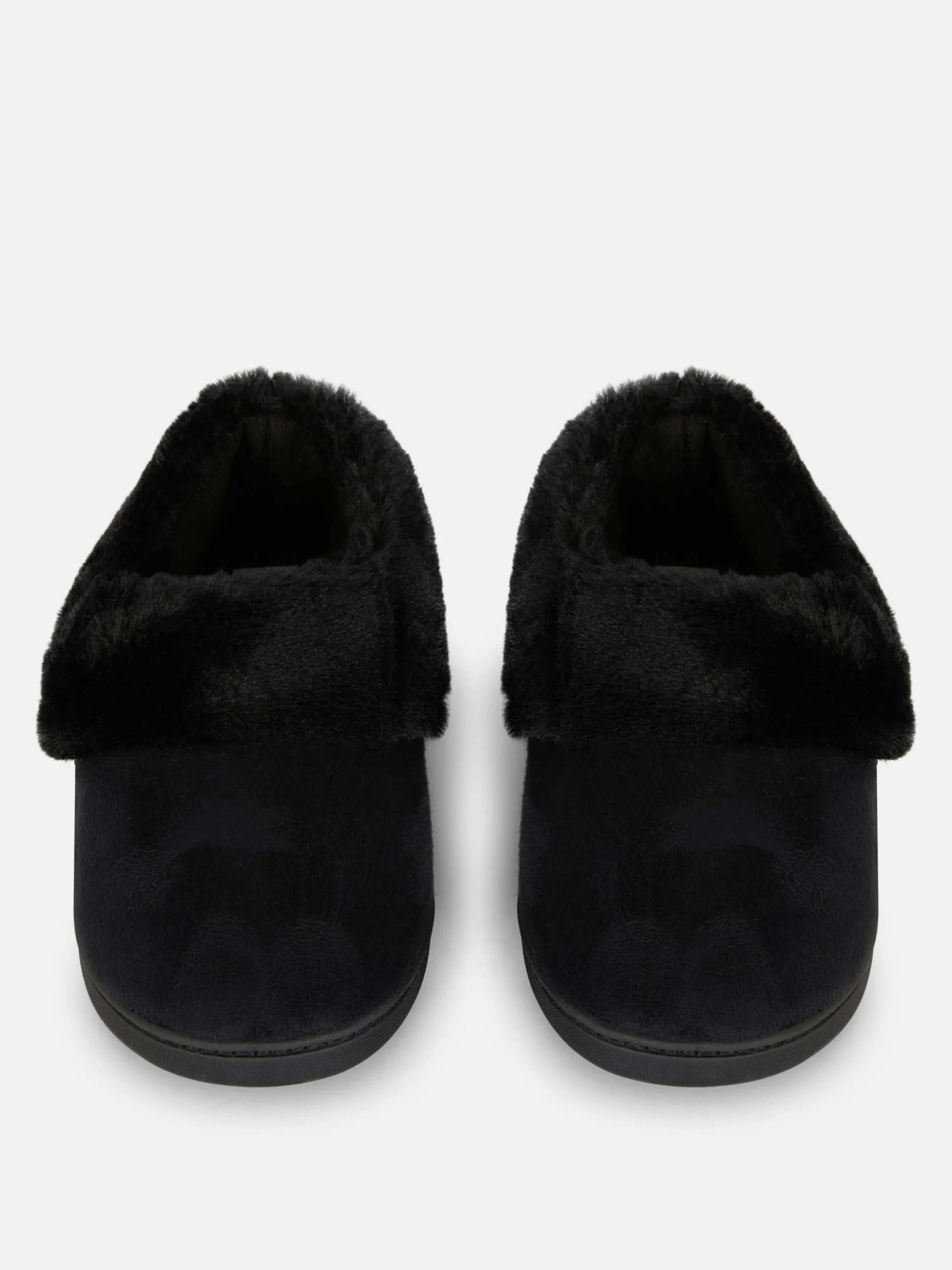 Pantuflas Estilo Mocasín Con Forro De Pelo Sintético