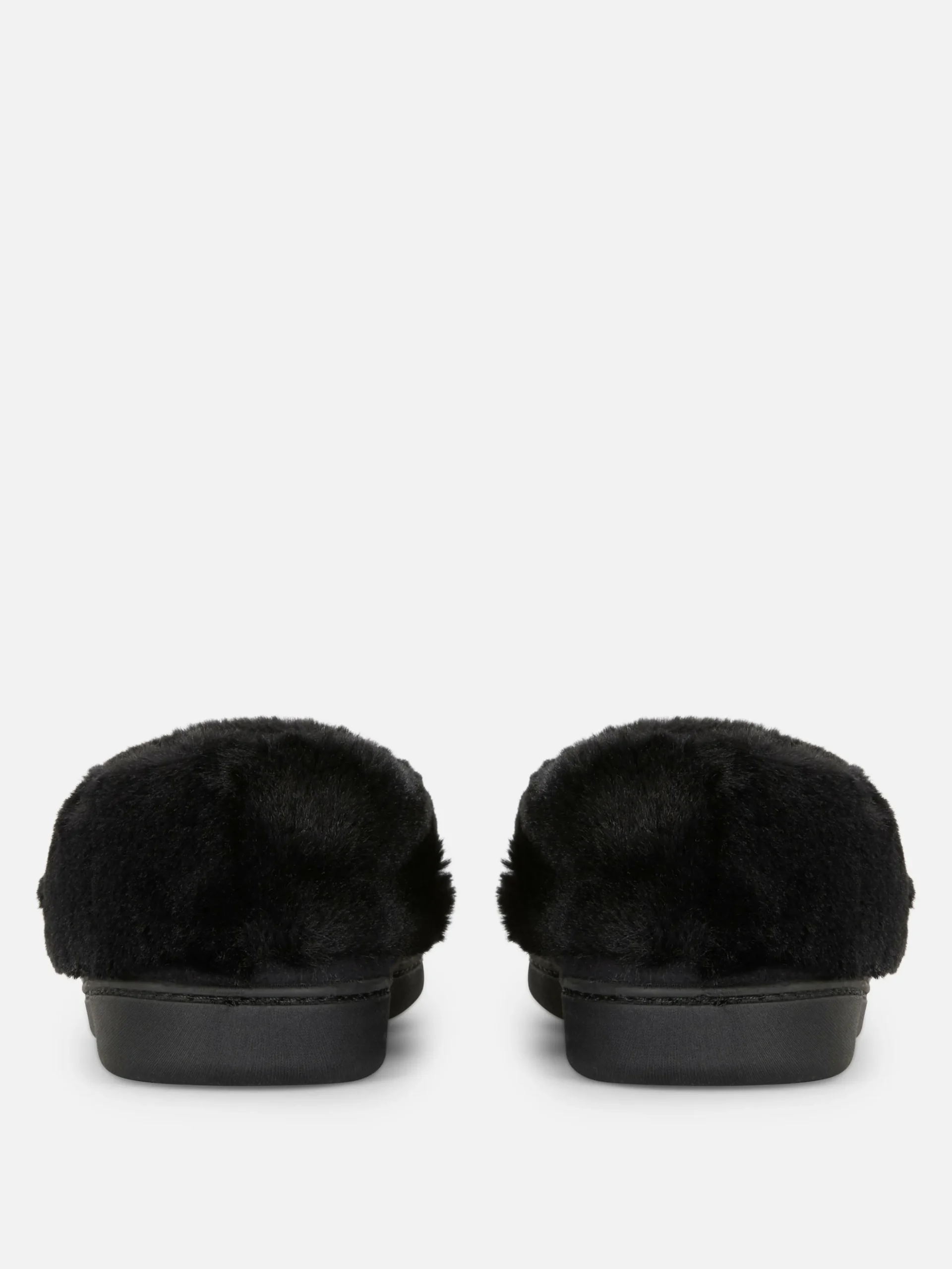 Pantuflas Estilo Mocasín Con Forro De Pelo Sintético