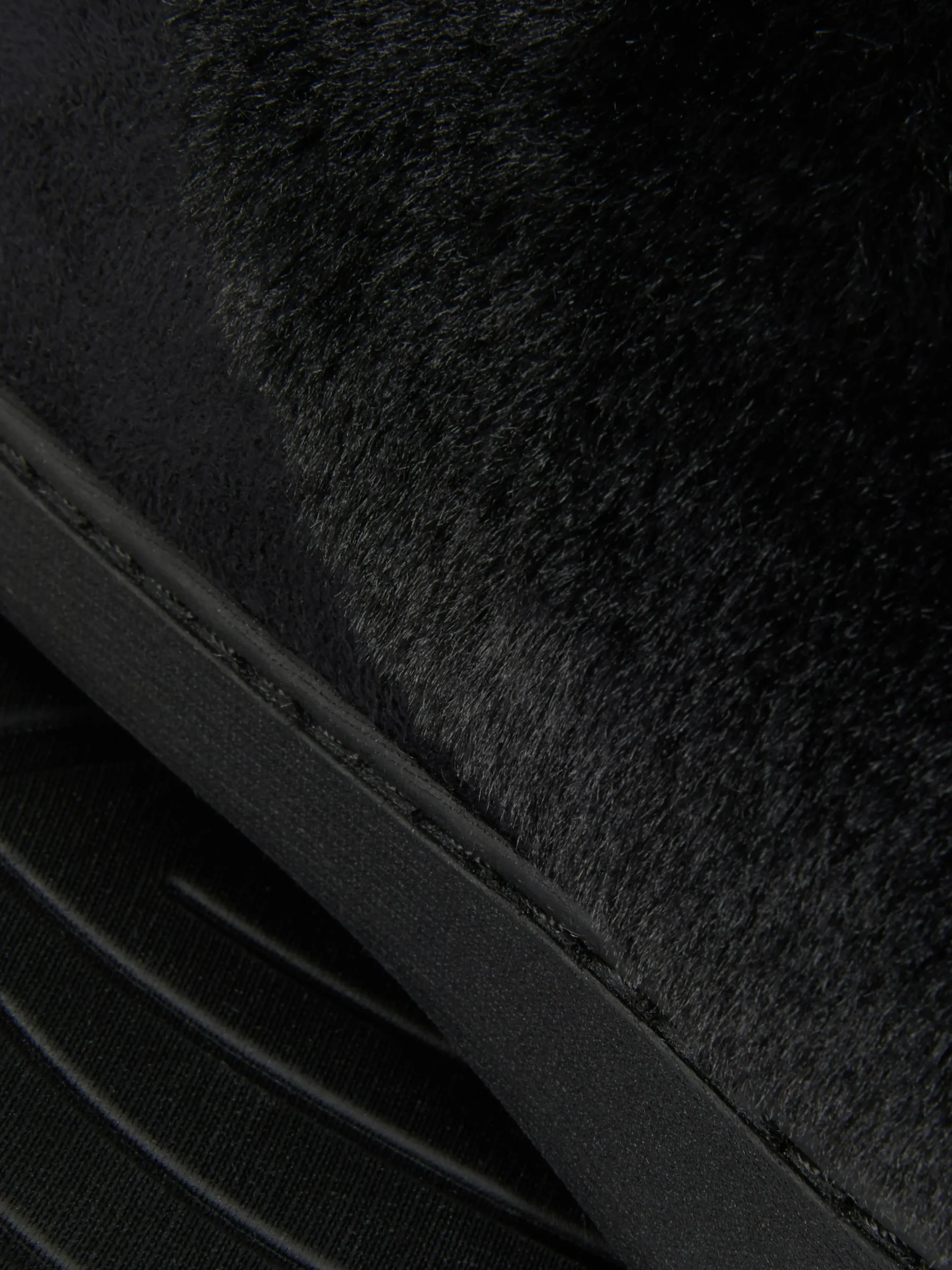 Pantuflas Estilo Mocasín Con Forro De Pelo Sintético