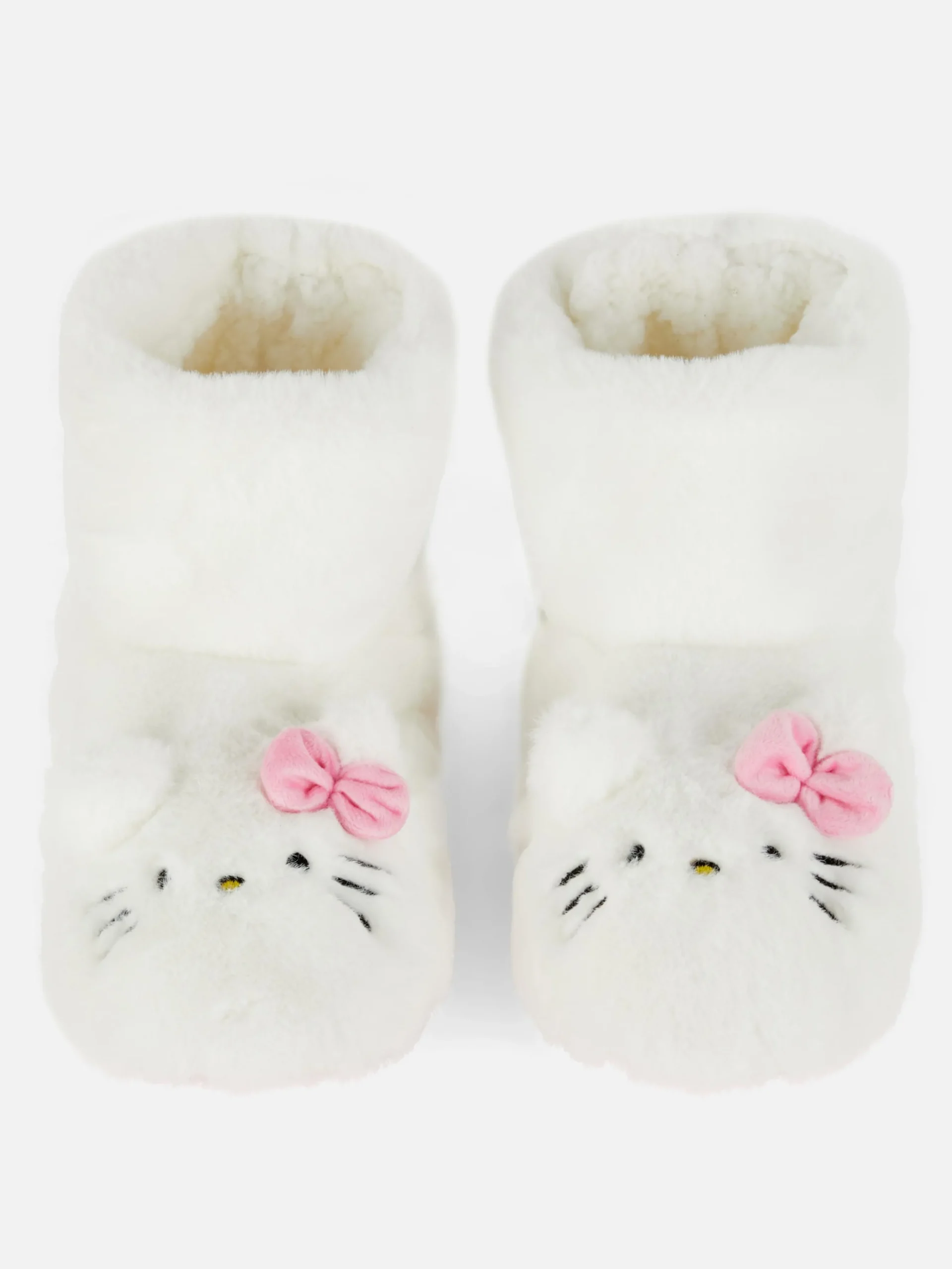 Pantuflas Tipo Patuco De Felpa De Hello Kitty