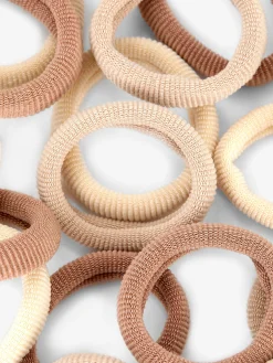 Paquete De 20 Goma Acanaladas Para El Cabello