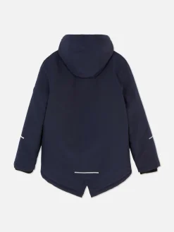 Parka Con Capucha Para Niño Mayor