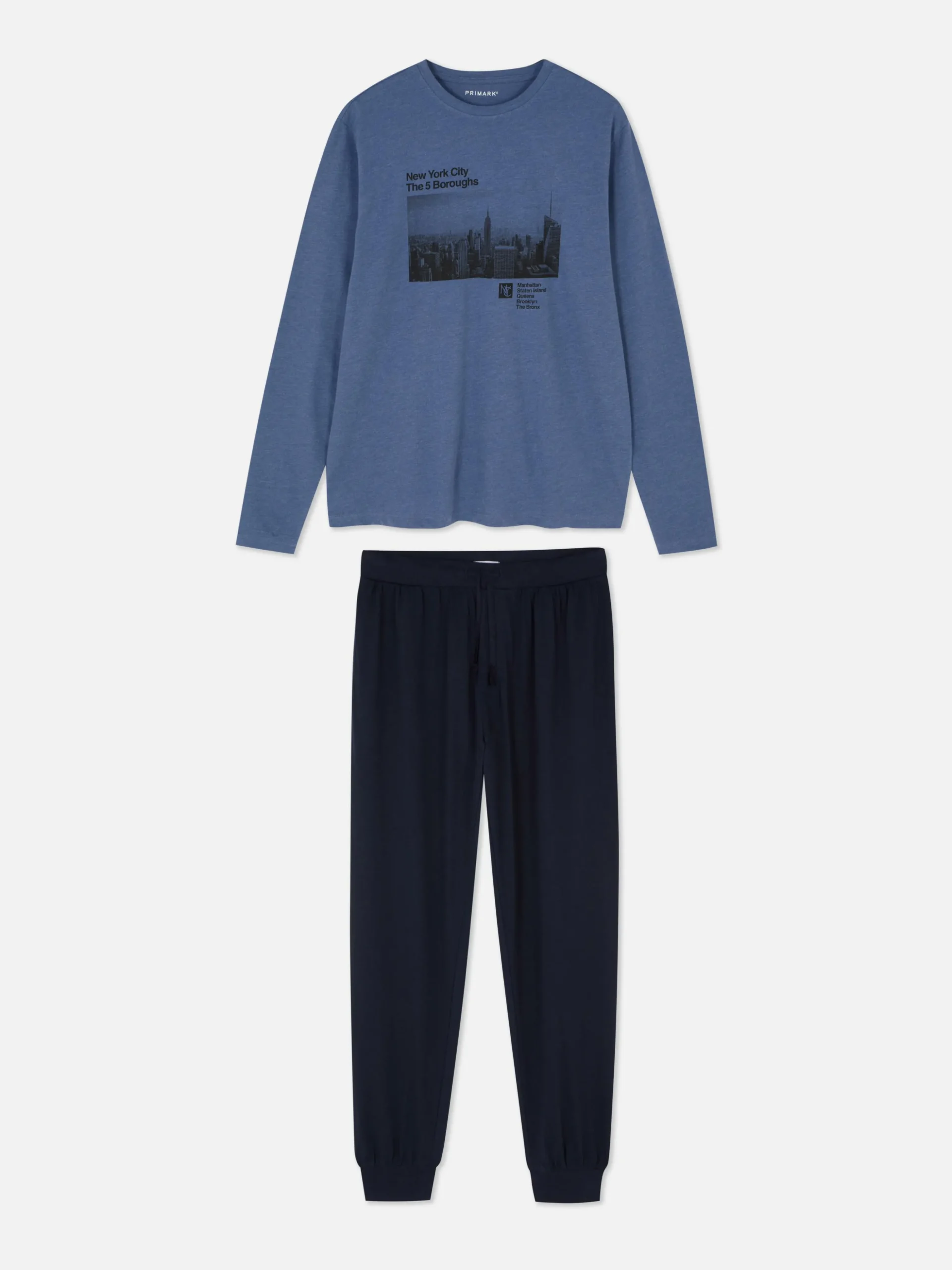 Pijama Con Estampado «Places Of The World»